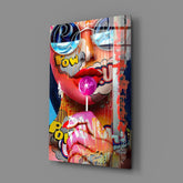 Lollipop Glass Wall Art.